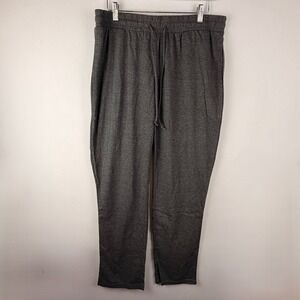Blue Ice Premium Charcoal Gray Joggers Large‎ Soft Lounge Athleisure Y2K Relaxed